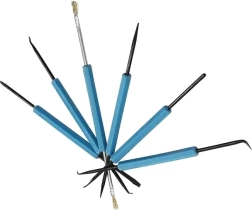 Ensemble d’outils avec crochets et grattoirs, 6 pièces