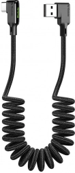 Abgewinkeltes USB–USB‑C Kabel 1,8 m MCDODO