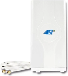 omnidirectionele 4G LTE-antenne 30 dBi met twee SMA-connectoren, voor binnen
