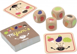 Vilac Würfelspiel Tag der Ernte (Familienspiel ab 3 Jahren)