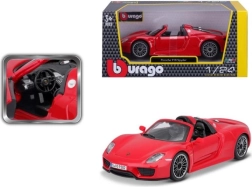 Bburago Porsche 918 Spyder Red Model 1:24