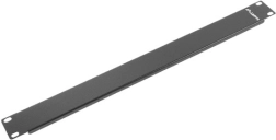 Black filler panel for 19'' cabinet 1U