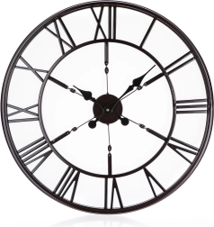 Horloge murale Antic Black 60 cm