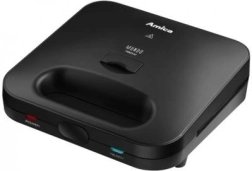 Amica multifunktionaler Sandwichmaker schwarz