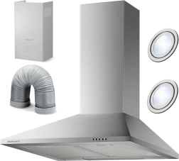 Hotte cheminée 60 cm BERDSEN BT-213 inox