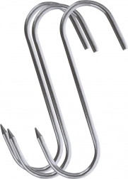 S-Haken für Räucherkammer 13,5 × 9 cm, 3 Stk.