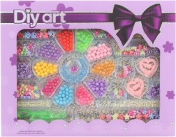 Perlen in einer Box – Kreativset zum Auffädeln für Kinder