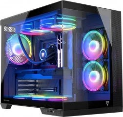 Volcano panorama apex ARGB 7F midi – boîtier PC gris
