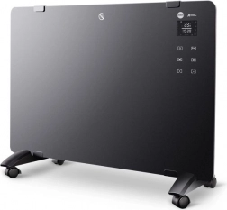 Glazen convectie- en stralingskachel ELDOM met Wi‑Fi, 1500 W