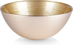 Bol en verre doré 15 cm, 600 ml