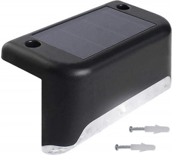 Solare Treppenlampe Maclean LED IP44 mit Dämmerungssensor 4000K