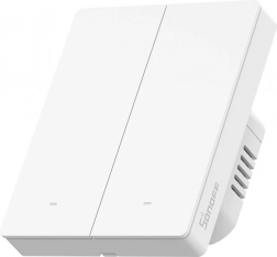 Sonoff ZBM5 intelligenter Touch‑Wandschalter Zigbee, 2‑Kanal, 80 W
