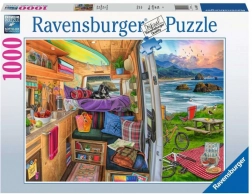 2D Puzzle 1000 Pieces View from a Motorhome