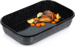 Geglazuurde rechthoekige braadslede 3,4 l, 34 × 22 × 6,5 cm ORION
