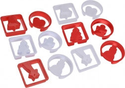 Christmas Cookie Cutters 7 cm, 12 pcs