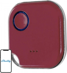 Shelly BLU Button 1 wireless button for scenes – red