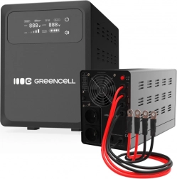 Noodstroomvoorziening UPS Green Cell PowerCore 1000W/1500VA 12VDC