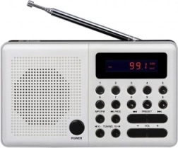 Radio Pliszka USB, FM weiß