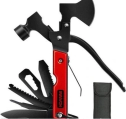 Multifunktionales Multitool 17-in-1 mit Hammer und Axt