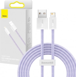 Baseus Dynamic braided cable USB–Lightning 2 m, 2.4 A, purple