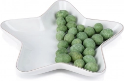 Porzellanteller in Sternform 18 cm