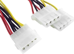 Stromkabel 1x MOLEX/2x MOLEX
