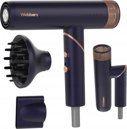 Haartrockner mit Ionisierung und Regulierung STELLA WEBBER 2000 W
