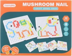 Bunte Hütchen-Mosaik 120 Stk.