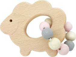 HESS rattle sheep pink