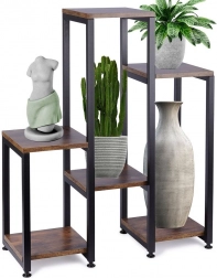 Metallischer mehrstufiger Blumenständer 80 cm