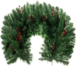 Weihnachtsgirlande dekoriert 1m Ruhhy