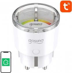smart wi‑fi socket gosund with energy monitoring 16 a (eu)