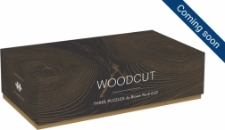 Galison Puzzle Gravure sur bois : Trois énigmes 3x300 pièces