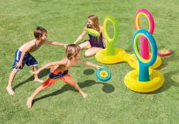 Water game with discs