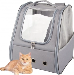 Rucksack für Haustiere mit Belüftung und Fenster