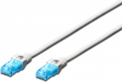Patch Cable RJ45-RJ45 Cat. 5e U/UTP 0.25m White