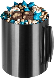 Verstellbarer Konditor-Tortenring 16–30 cm, Höhe 20 cm RUHHY