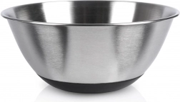 Bol de cuisine en acier inoxydable avec fond antidérapant 19 cm, 1,2 l