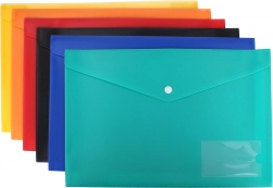 Dokumentenmappe mit Namensschild