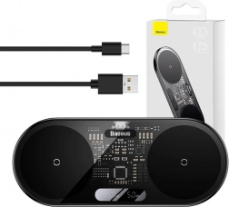 Baseus Wireless Charger with Digital LED Display, 20W