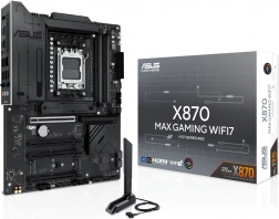 Asus X870 Max Gaming WiFi 7 – AM5 motherboard with DDR5, HDMI and USB‑C