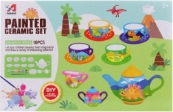 Mal-Teeset mit Dinosauriern