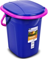 Tragbare Toilette granatrosa