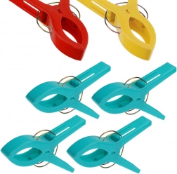 Strandhandtuch-Clips, Set mit 4 Stück