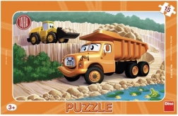 Puzzle with Tatra Truck - 15 pieces