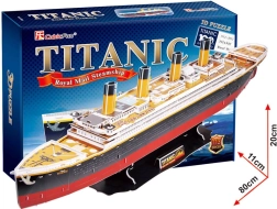 CubicFun 3D Puzzle Titanic – large model, 113 pieces