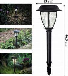 Set mit 10 Solar-LED-Gartenlaternen zum Einstecken