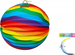 Papieren lampion bol 25 cm