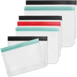 Ensemble de sachets zip pour aliments 1 l / 1,2 l / 1,6 l, 7 pcs