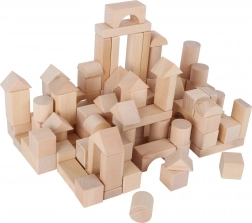 Small Foot natural wooden blocks 100 pcs